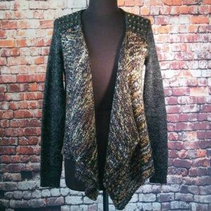 Buffalo David Bitton Stud Sweater Cardigan Sweater